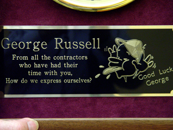 Plaque-CU7922